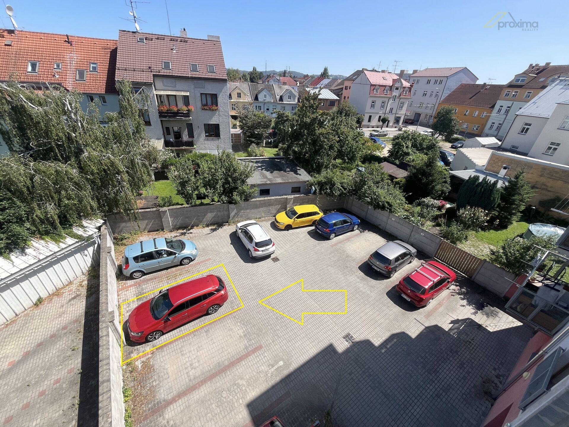 Pronájem parkovacího stání, Dobrovodská, České Budějovice