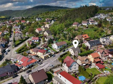 Umístění domu v Berounské čtvrti Závodí | Prodej - dům/vila, 169 m²