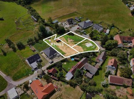 . | Prodej - pozemek pro bydlení, 830 m²