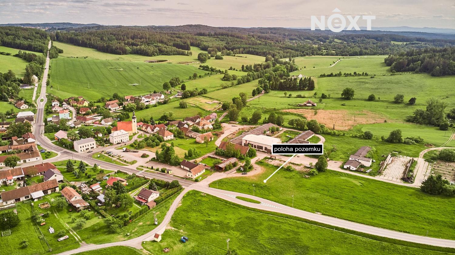 Prodej pozemek Bydlení|Jindřichův Hradec, Jihočeský kraj, Číměř, 37832