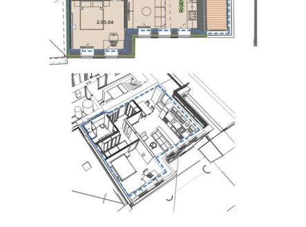 Pronájem bytu, 2+kk, 65 m²