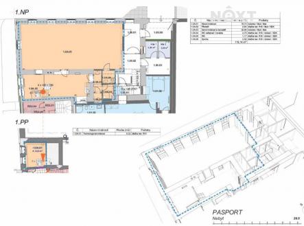 Pronájem - kanceláře, 105 m²