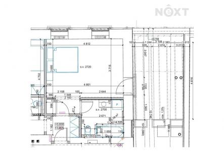 Pronájem bytu, 1+kk, 26 m²