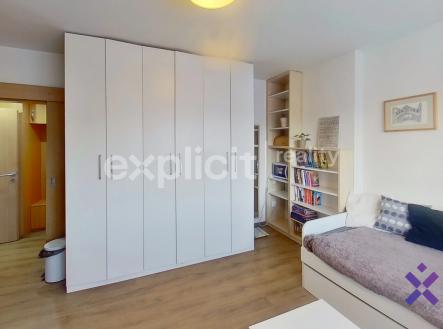 145-trida-Masarykova-Bedroom | Pronájem bytu, 1+kk, 25 m²