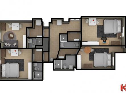 Prodej bytu, atypický, 88 m²