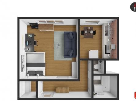 chvaterubska.png | Prodej bytu, 1+1, 40 m²
