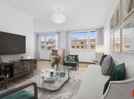 Prodej bytu, 3+kk, 69 m²