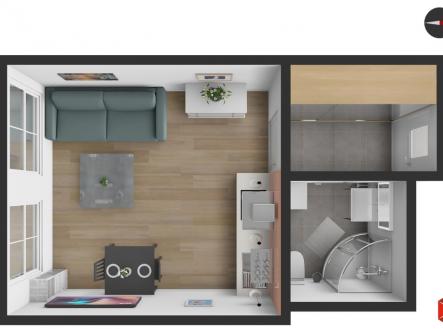 image0.png | Prodej bytu, 1+kk, 23 m²