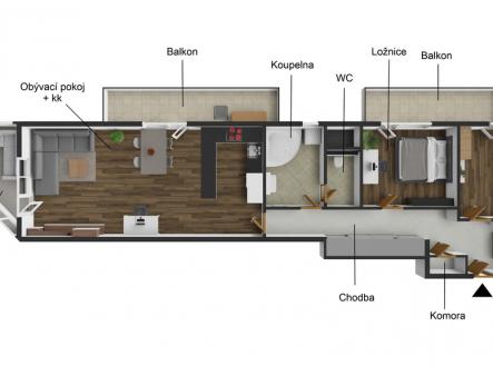 6604-hornomecholupska.jpg | Prodej bytu, 3+kk, 110 m²