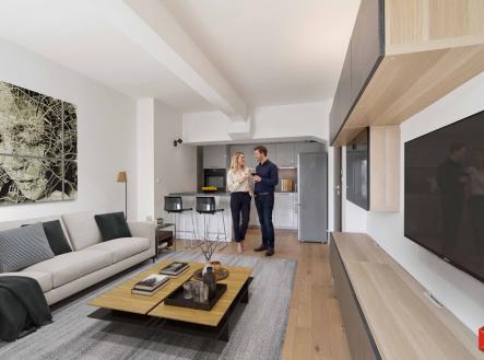 Prodej bytu, 2+kk, 51 m² obrázek