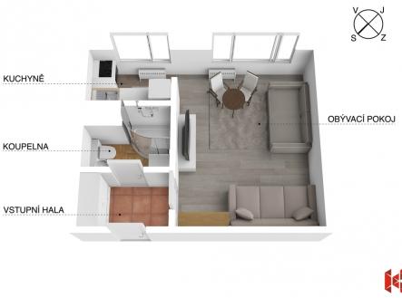 rumburska-3d-do-inzerce.jpg | Prodej bytu, 1+kk, 33 m²
