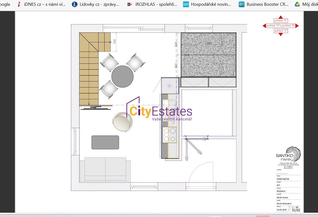 Prostorný byt 1kk s velkou galerií, terasou, zahrádkou a parkovacím stáním na Horní Bečvě byt Q