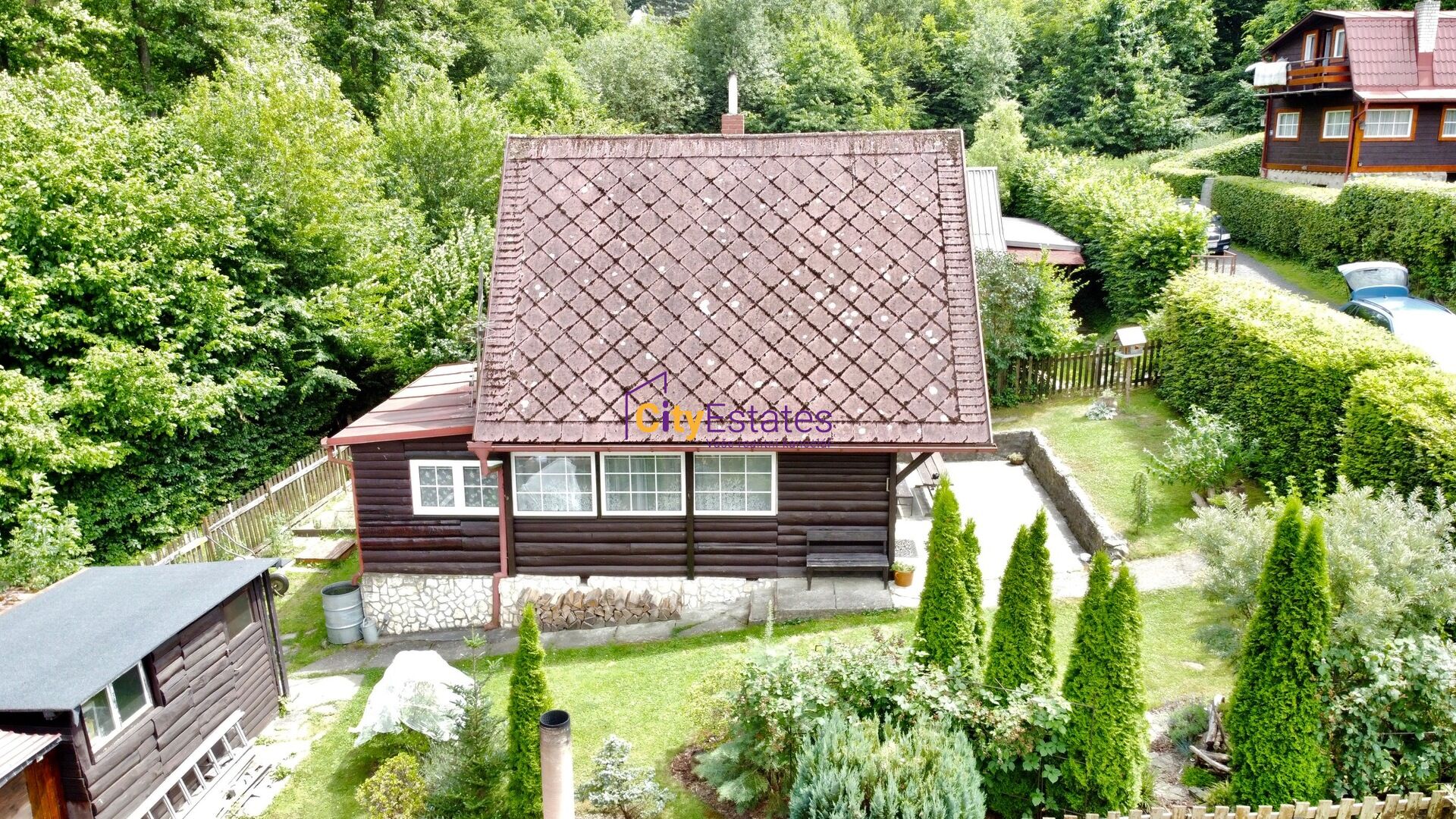 Romantická chata u lesa 30 km od Prahy