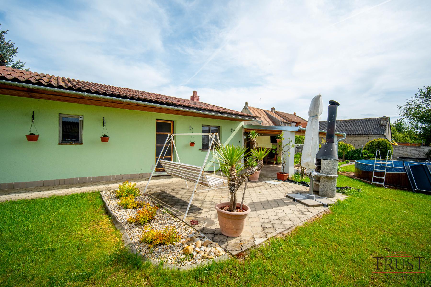 Prodej, rodinný dům, 209 m2, pozemek 922, G, S, pergola, bazén, Vnorovy, Lidéřovice