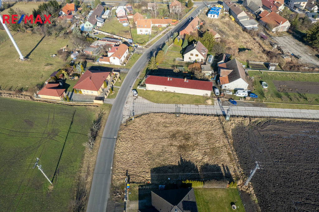 Pohled na pozemek a lokalitu