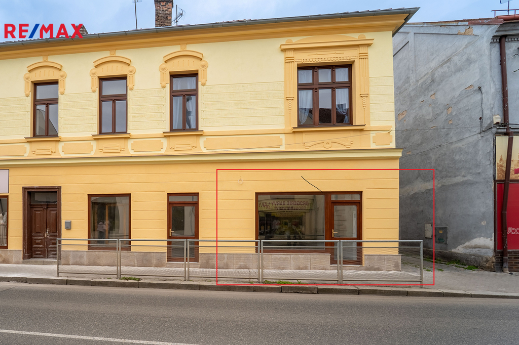 Pohled na dům v Palackého ulici č.p. 176
