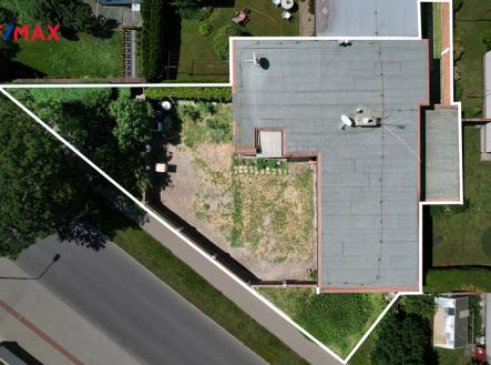 Letecký pohled na dům | Prodej - dům/vila, 103 m²