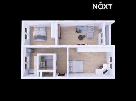 Prodej bytu, 3+1, 74 m²