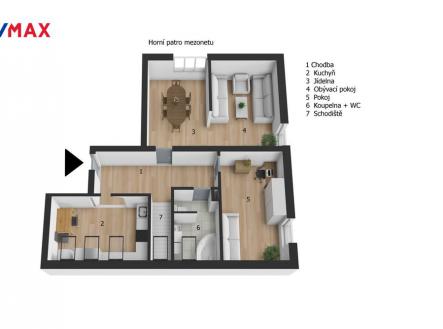 Prodej bytu, 3+1, 132 m²