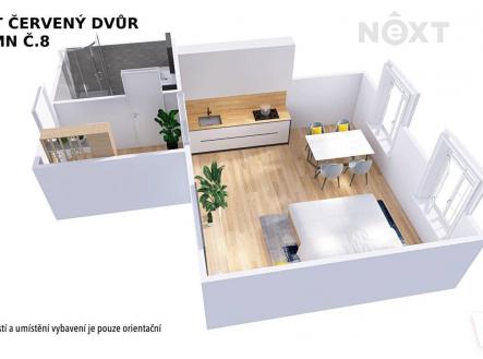Prodej bytu, 1+kk, 28 m²