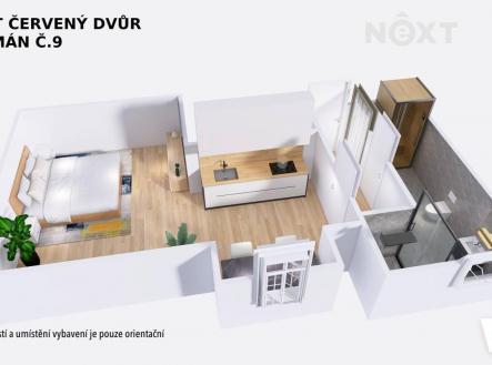 Prodej bytu, 1+kk, 30 m²