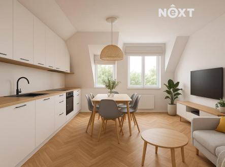 Prodej bytu, 3+kk, 74 m²