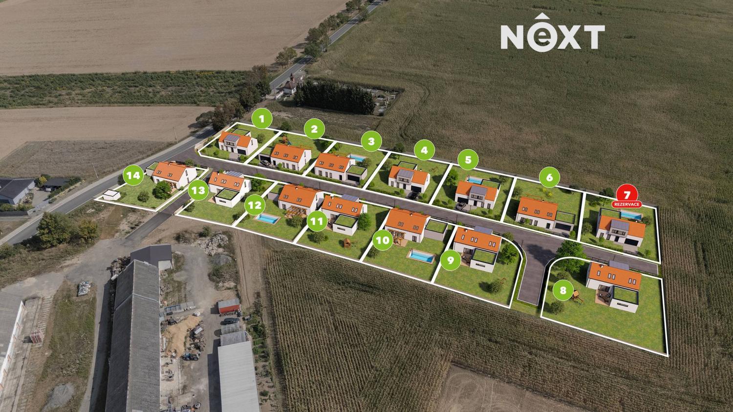 Prodej pozemek Bydlení, 748㎡