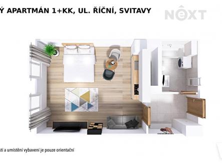 Prodej bytu, 1+kk, 36 m²