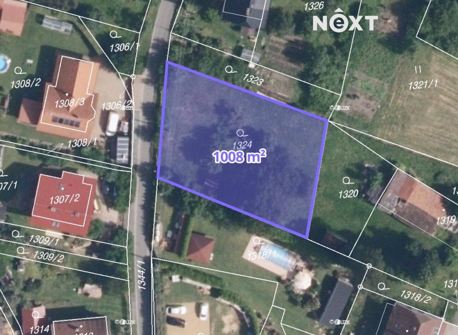 Prodej pozemek Bydlení, 1008㎡