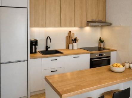 Vizualizace kuchyň | Prodej bytu, 3+1, 69 m²