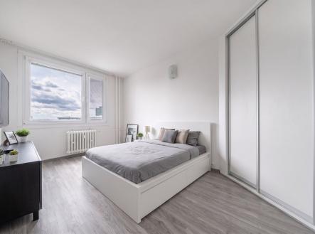 ložnice - vizualizace | Prodej bytu, 2+kk, 43 m²