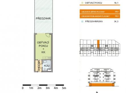 2_1_05 | Prodej bytu, 1+kk, 28 m²