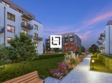 kamera 22 noční | Prodej bytu, 2+kk, 53 m²