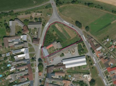 letecka obrys | Prodej - pozemek pro komerční výstavbu, 5 700 m²