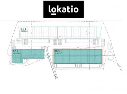 Site plan_DC3 | Pronájem - komerční objekt, sklad, 6 500 m²