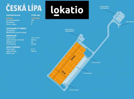 eská Lípa1 | Pronájem - komerční objekt, sklad, 7 000 m²