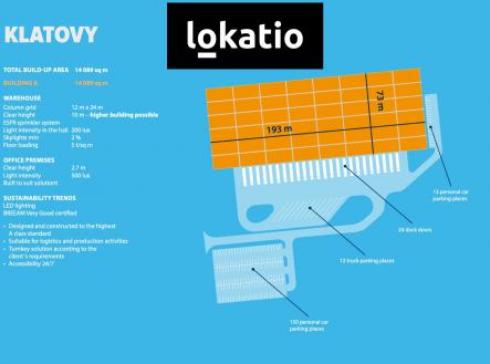 Klatovy7 | Pronájem - komerční objekt, sklad, 14 158 m²