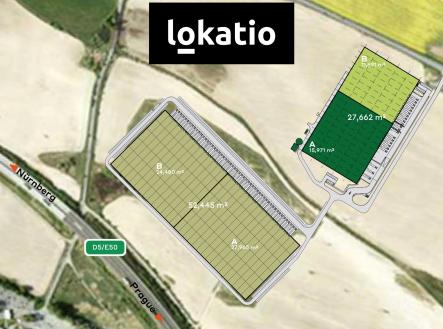 Plan | Pronájem - komerční objekt, sklad, 20 748 m²