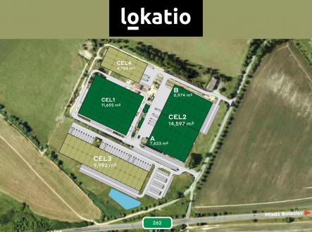 ceska lipa - plan | Pronájem - komerční objekt, sklad, 4 724 m²