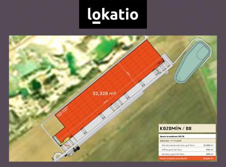 Plan | Pronájem - komerční objekt, sklad, 15 715 m²