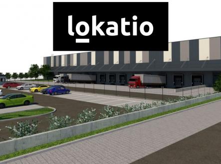 Vizualizace_Most 2 | Pronájem - komerční objekt, sklad, 9 331 m²