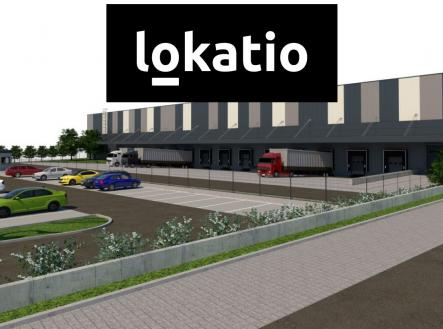 Vizualizace_Most 2 | Pronájem - komerční objekt, sklad, 4 665 m²