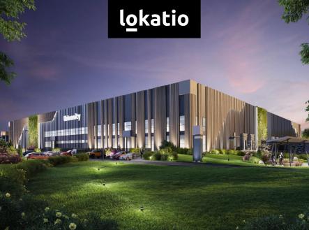 Vizualizace noc | Pronájem - komerční objekt, výroba, 36 000 m²