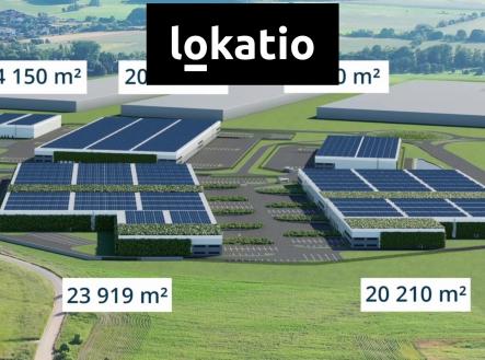 Pohled 2 | Pronájem - komerční objekt, sklad, 20 660 m²