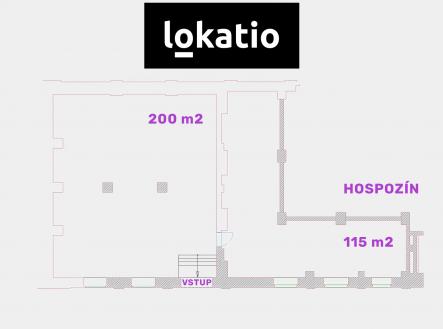 PUDORYS | Pronájem - komerční objekt, sklad, 315 m²