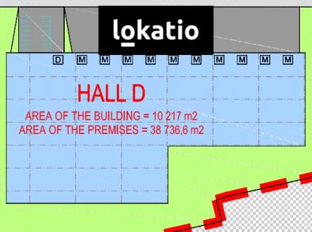 Hala D_10217 | Pronájem - komerční objekt, sklad, 10 217 m²