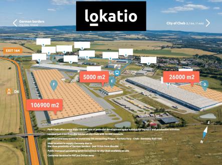 Cheb16 | Pronájem - komerční objekt, sklad, 6 662 m²