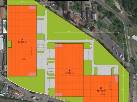 Planek_Usti nad Labem | Pronájem - komerční objekt, sklad, 18 757 m²