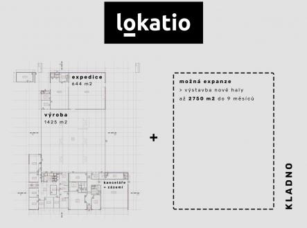 Plan | Pronájem - komerční objekt, sklad, 3 500 m²