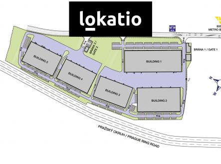 Mapa | Pronájem - komerční objekt, sklad, 511 m²